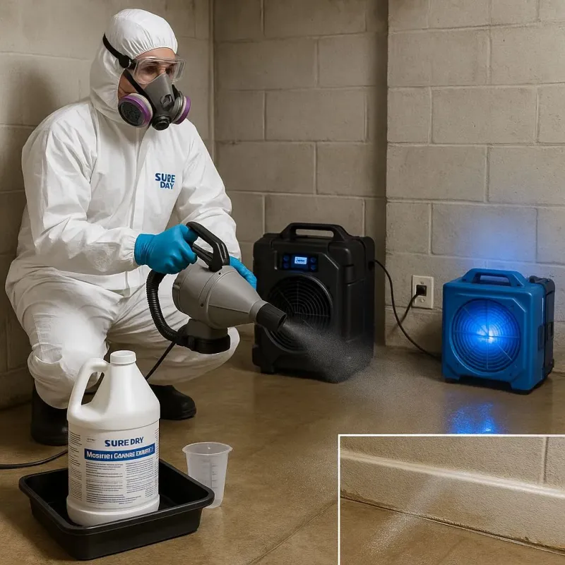 Sanitization and Odor Removal process in Marco, FL