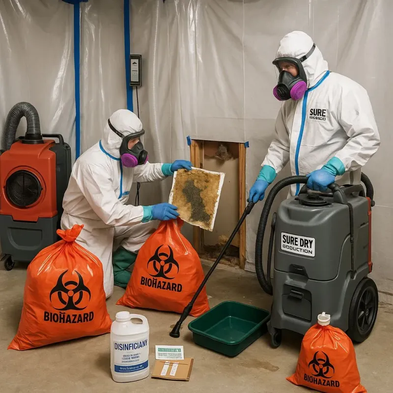 Contaminated Water Handling Protocols process in Marco, FL